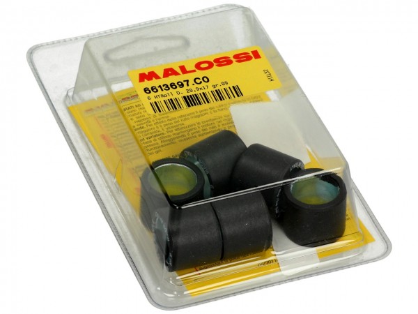 Malossi Variatorrollensatz, 21x17 mm, 9,0 g, Stück: 6